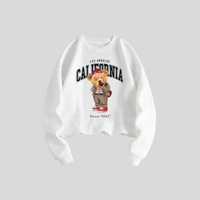 CaliBear Sweater – Oversized Unisex