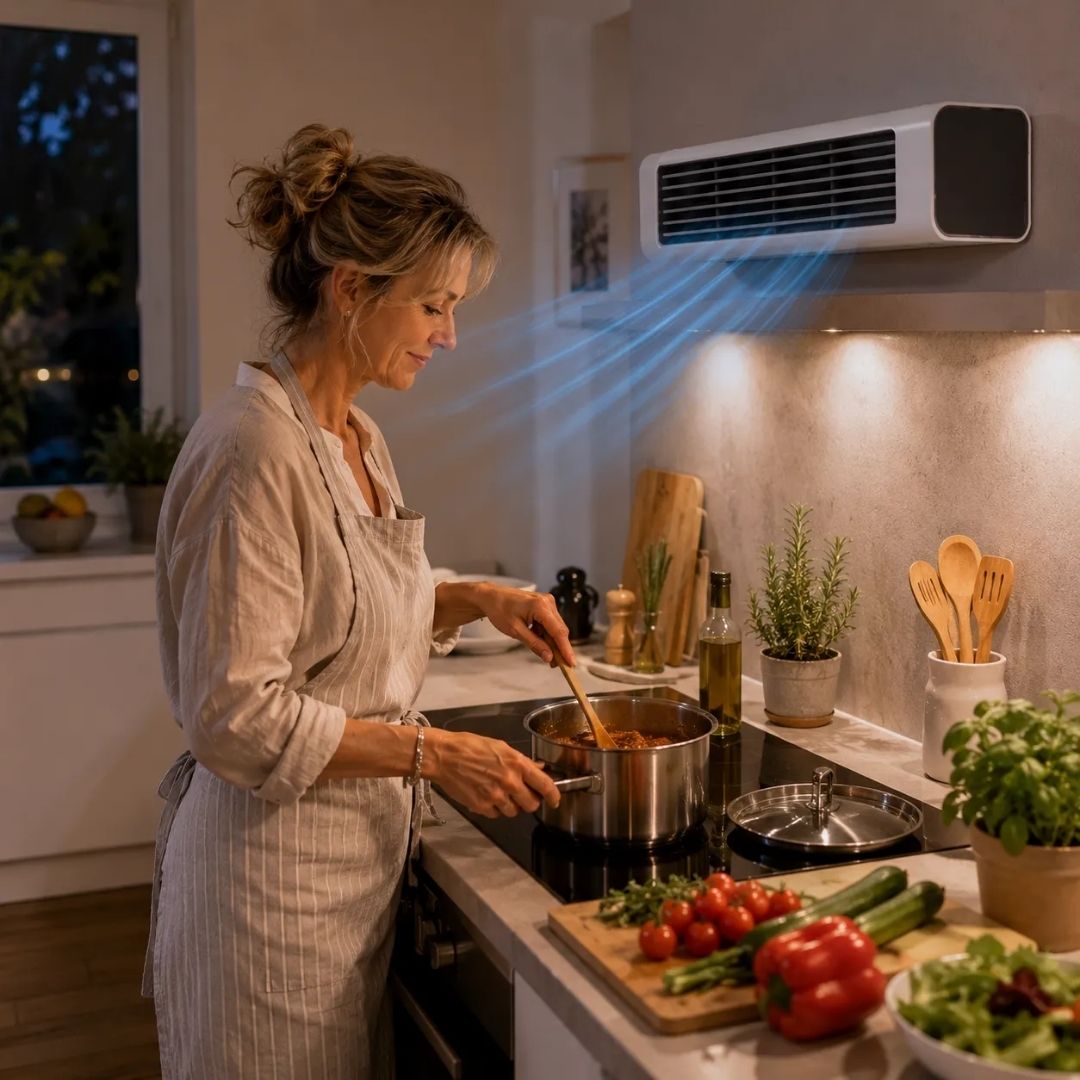 Bladløs tårnventilator med fjernbetjening – AirFlow