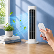 Bladløs tårnventilator med fjernbetjening – AirFlow