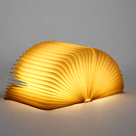 Lumibook LED lampe – foldbar boglampe med genopladeligt batteri