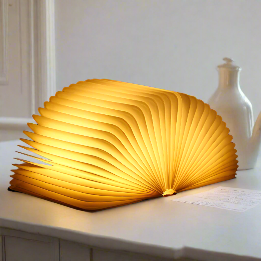 Lumibook LED lampe – foldbar boglampe med genopladeligt batteri