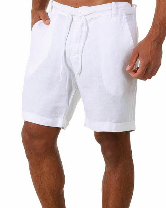 Rovian knælange shorts – let design og sidelommer