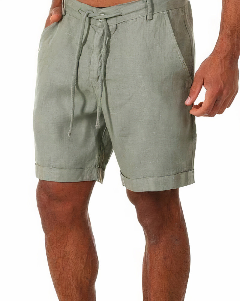 Rovian knælange shorts – let design og sidelommer