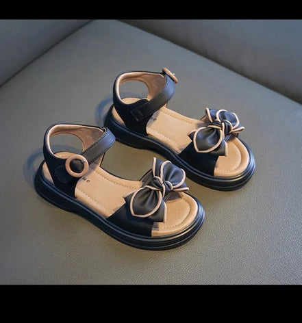 Marivelle summer sandals – børnesandaler med sløjfedetalje