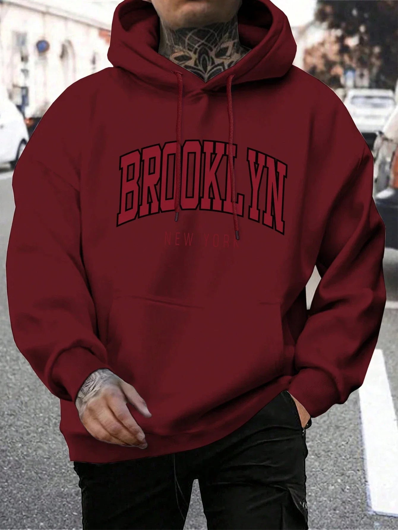 Brooklyn Hoodie – Unisex Oversized