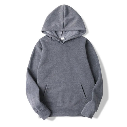 Wilor hættetrøje til mænd og kvinder – afslappet ensfarvet sweatshirt