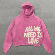 Statement Crop Hoodie – Unisex med Citater
