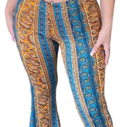 Malia Tie-Dye Stretchbukser – Moderne Bukser med Let Udsving