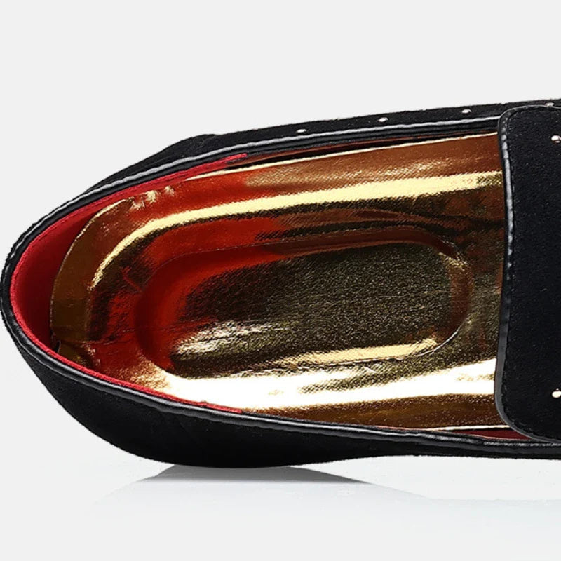 Zanvero herreloafer med slip-on og spids tå