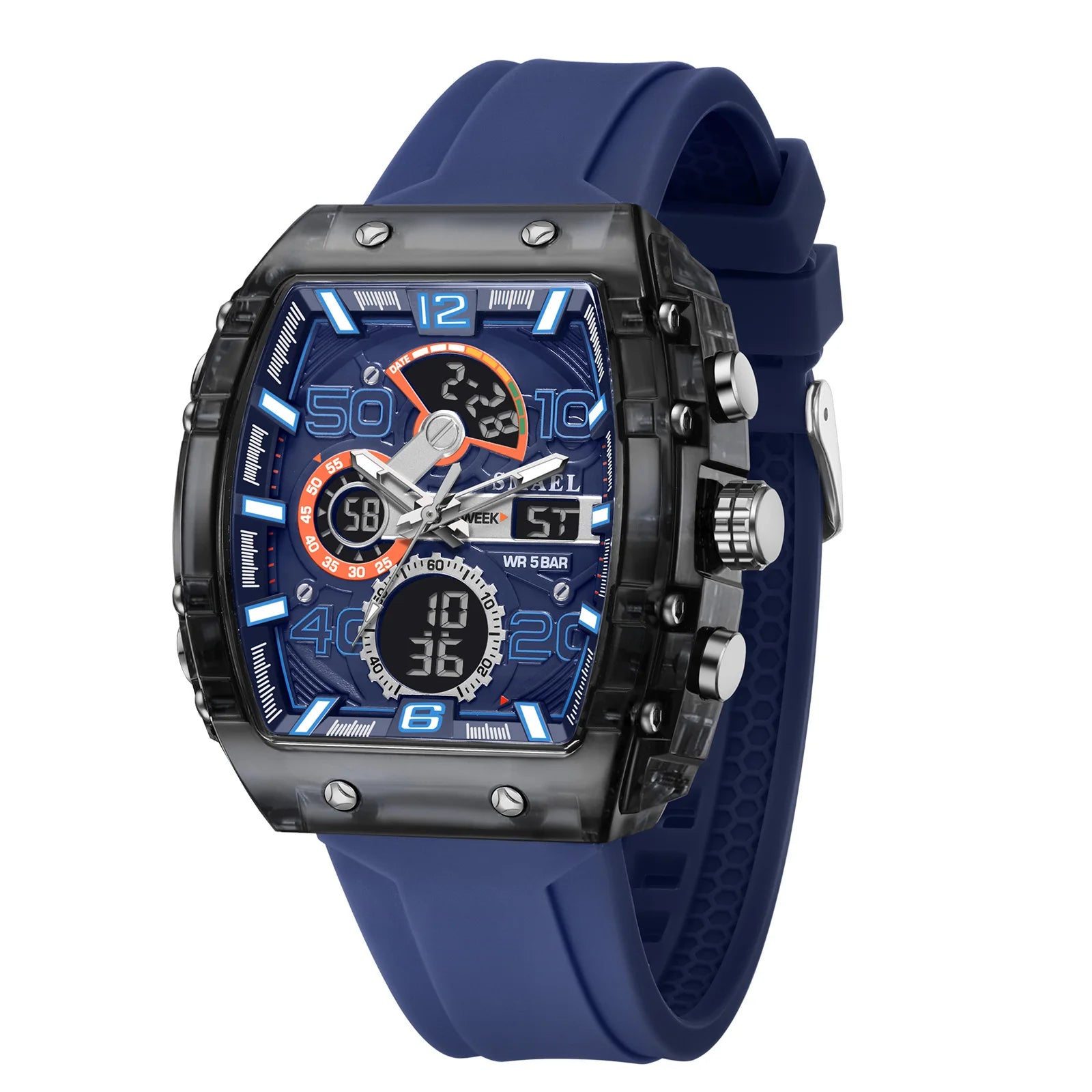 Kaviro Sport Watch – Digitalt dual-display ur med 5 ATM vandafvisning