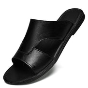 Solviro sandaler herre sommer flad sål slip-on design