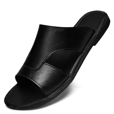 Solviro sandaler herre sommer flad sål slip-on design