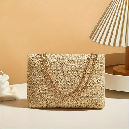 Klassisk skuldertaske i satchel-design