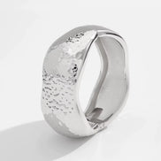Solvia Cuff Armbånd – Justerbart geometrisk metalarmbånd