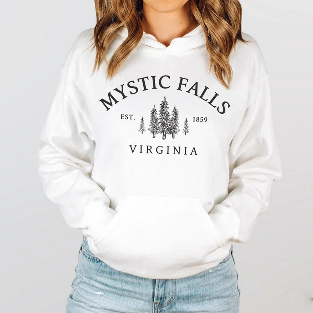 Heritage Oversized Hoodie med Vintage Print