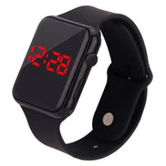 LumoTrack LED digital armbåndsur med silikonerem