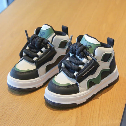 Nordivo børne high-top sneakers med ankelskaft og snørelukning