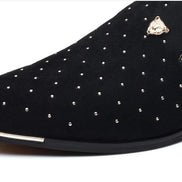Zanvero herreloafer med slip-on og spids tå