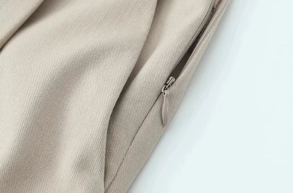 Arelia Wide Leg Bukser – Klassisk Komfort med Løstsiddende Pasform