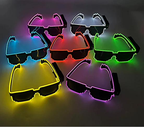 LED lysbriller med flere lystilstande – Lumexa