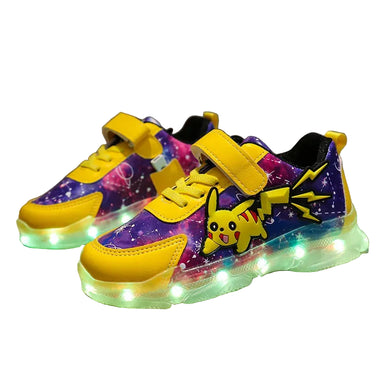 Virexo LED børnesneakers – hook & loop lukning