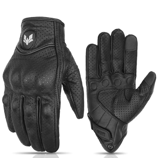TorqueVex LeatherRide motoroskesztyű érintőképernyő funkcióval