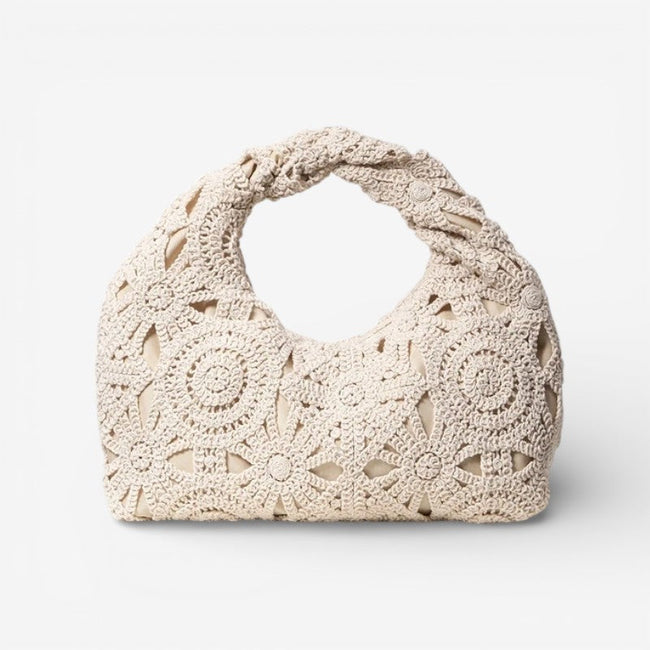 Arvella handbag med udskåret mønster