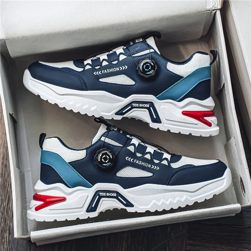 Zorvex Herre Sneakers med Drejelukning