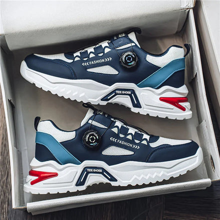 Zorvex Herre Sneakers med Drejelukning