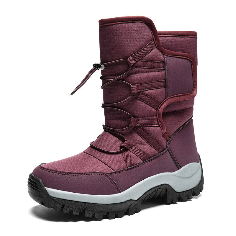 Vodeodolné unisex zimní boty s elastickým zapínáním - Varello