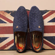 Zanvero herreloafer med slip-on og spids tå