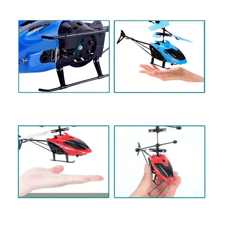 Aeriqo minihelikopter – genopladelig RC-helikopter til indendørs og udendørs brug