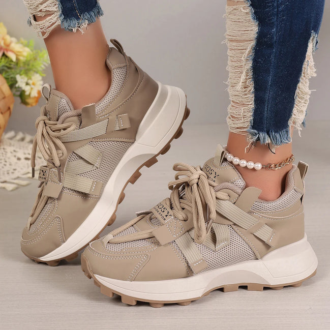 Velina sneakers – lette snørelukningssko til hverdag