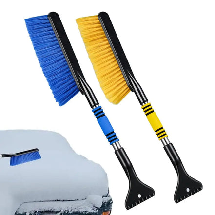 Teleskopický sněhový kartáč se škrabkou na led do auta - Frostero