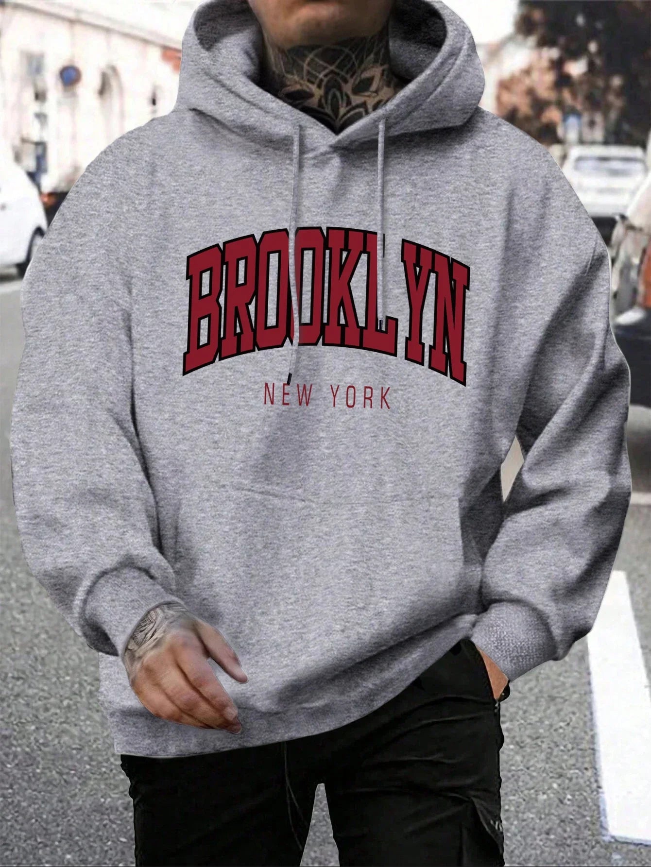 Brooklyn Hoodie – Unisex Oversized
