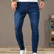 Torvian herrejeans med lige ben og medium talje