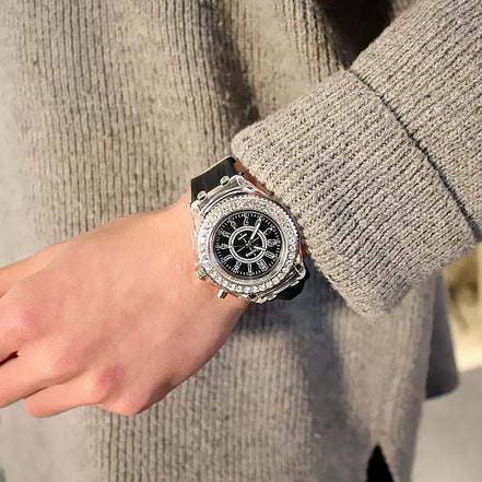 Lumexio Light armbåndsur med LED-lys og silikonerem