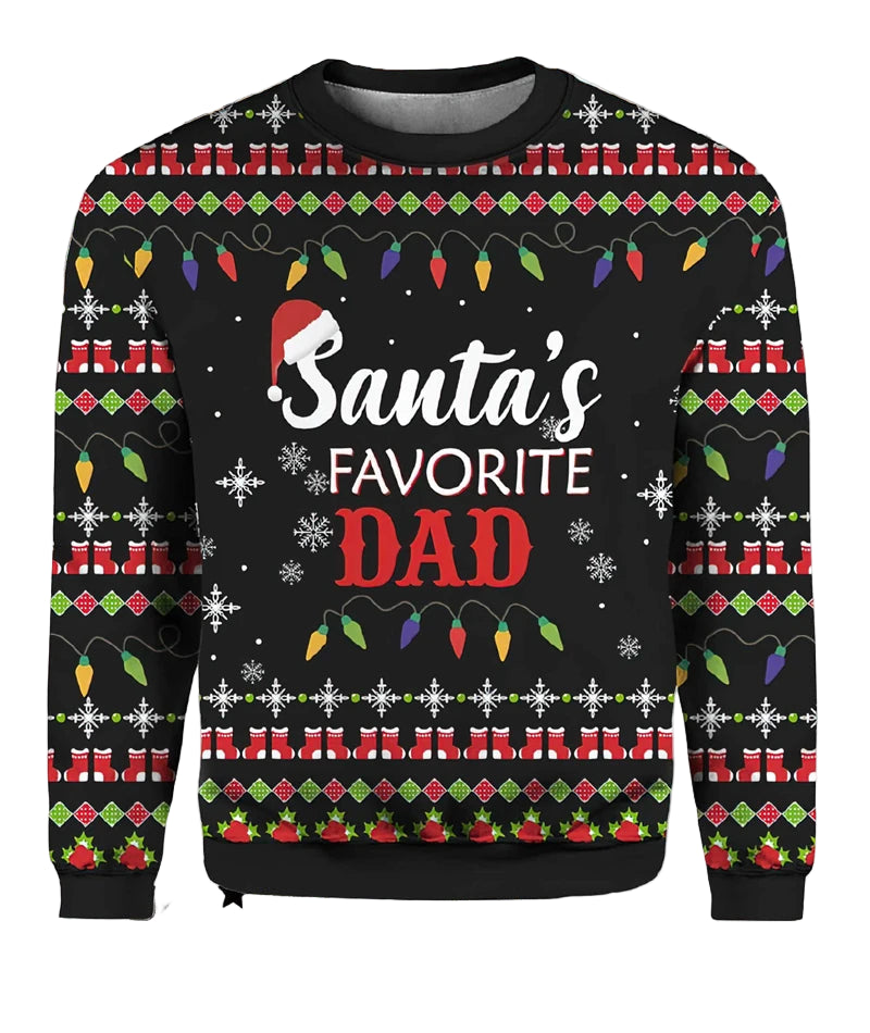 Jovrin unisex sweatshirt med julemotiv