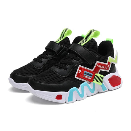 AerixRun børnesneakers – air mesh overdel, EVA sål, sportssko