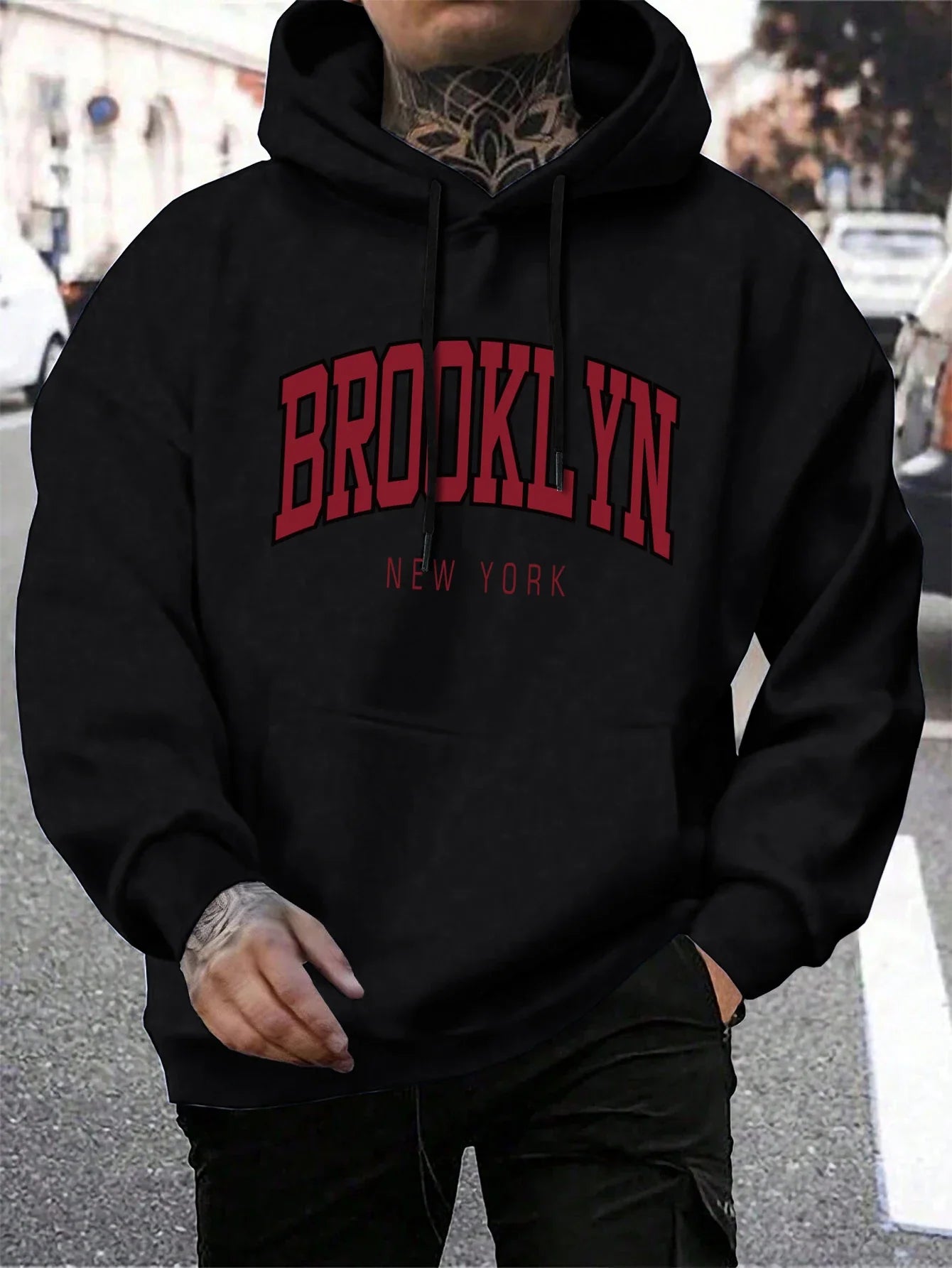 Brooklyn Hoodie – Unisex Oversized