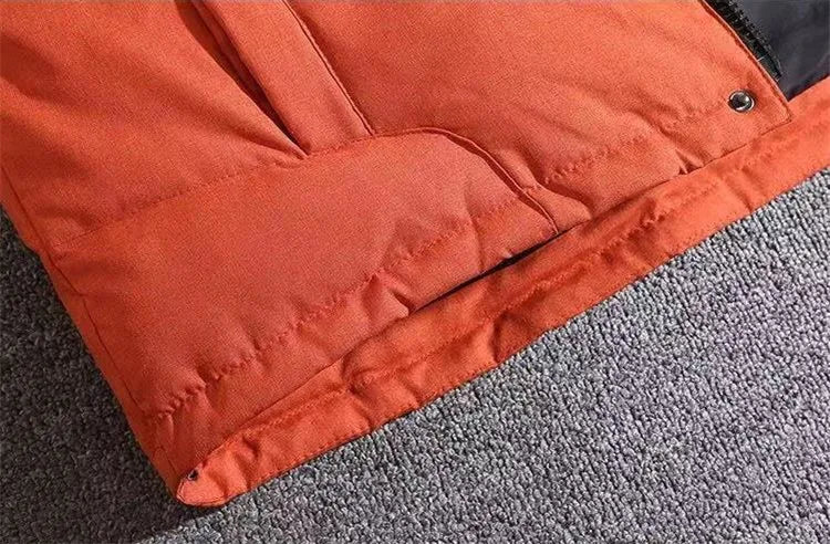 Farsund herrejakke – foret vinterjakke med aftagelig hætte