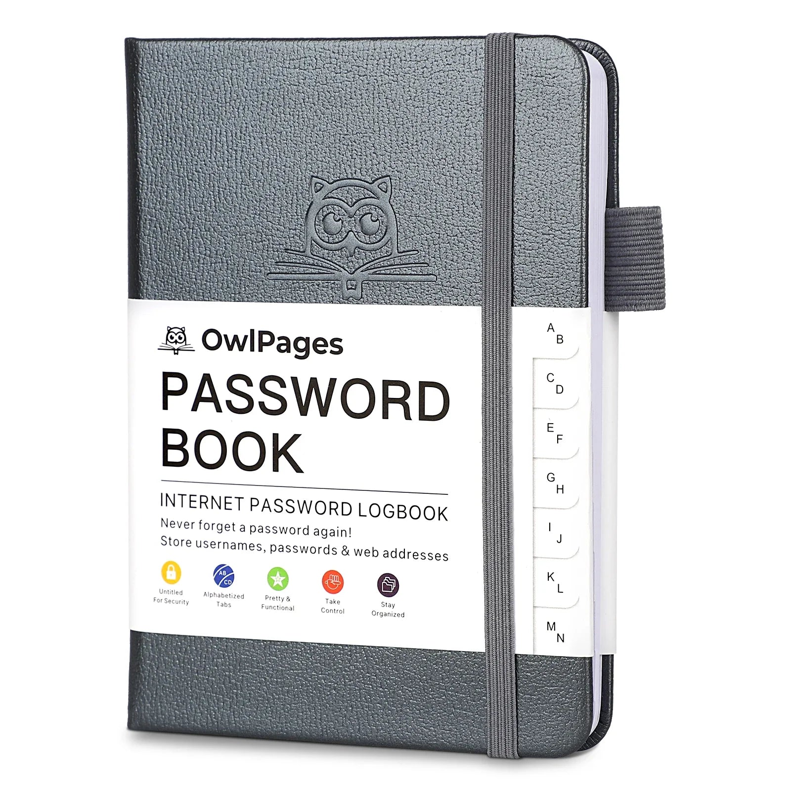 Passivora passwordbog – organisationsbog med alfabetiske registre