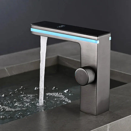 HydraLume Flow håndvaskarmatur – med LED-indikator