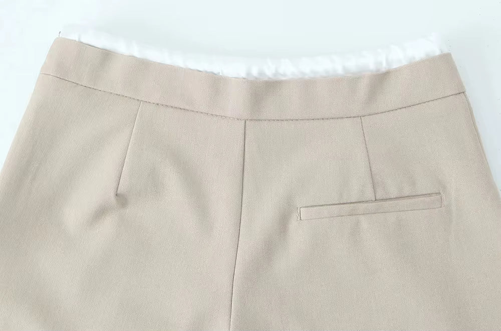 Arelia Wide Leg Bukser – Klassisk Komfort med Løstsiddende Pasform