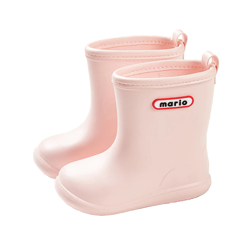 Rille Børne Regnstøvler med Vandtæt Design