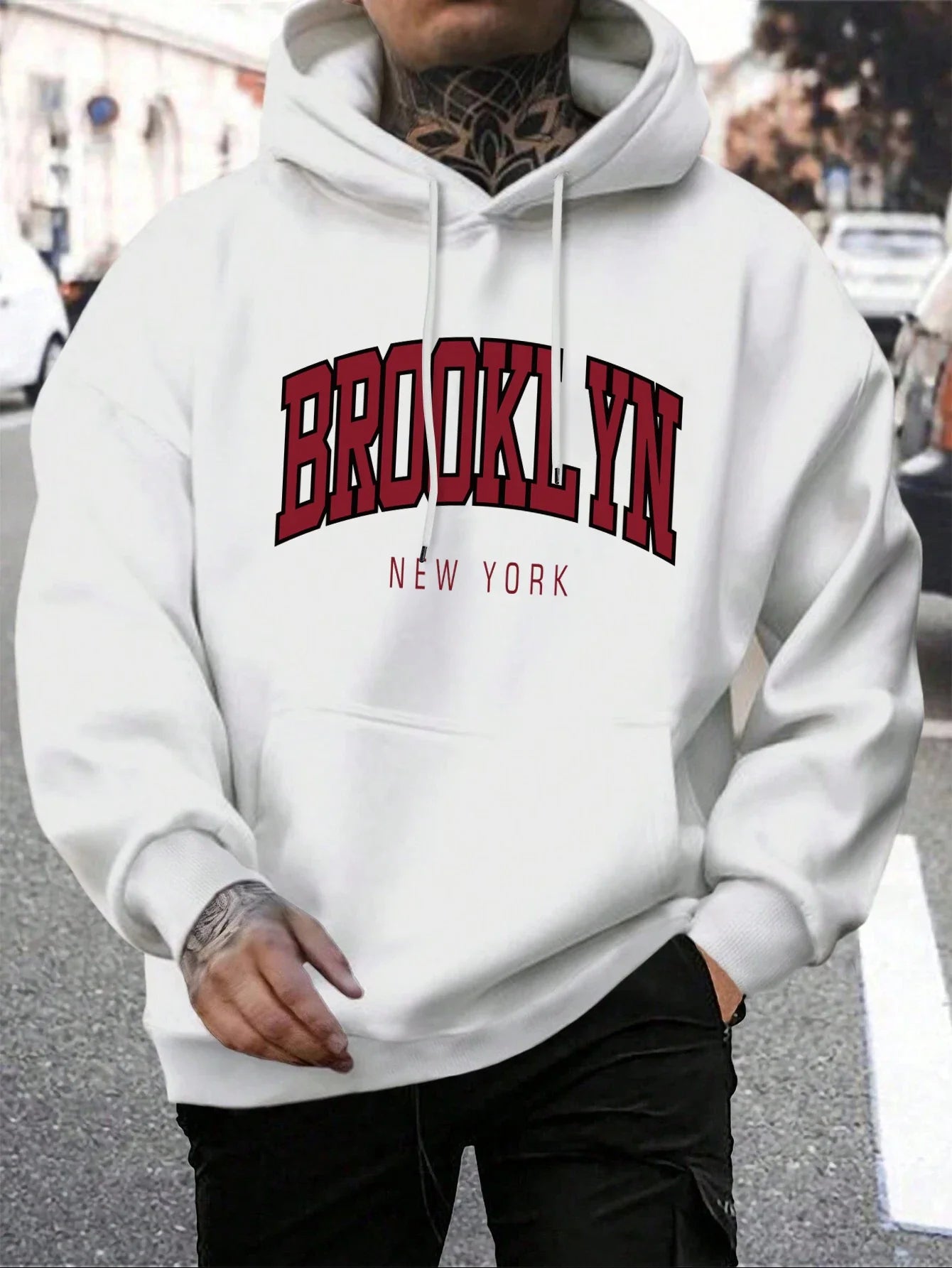 Brooklyn Hoodie – Unisex Oversized