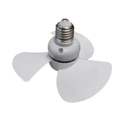 E27 foglalatú mennyezeti ventilátor kis helyiségekhez – Zephyra
