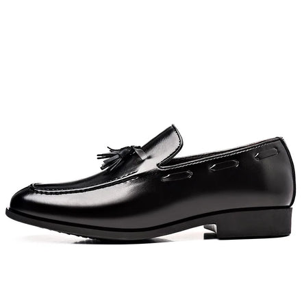 Valmoro Herresko med Rund Tå og Slip-On Design
