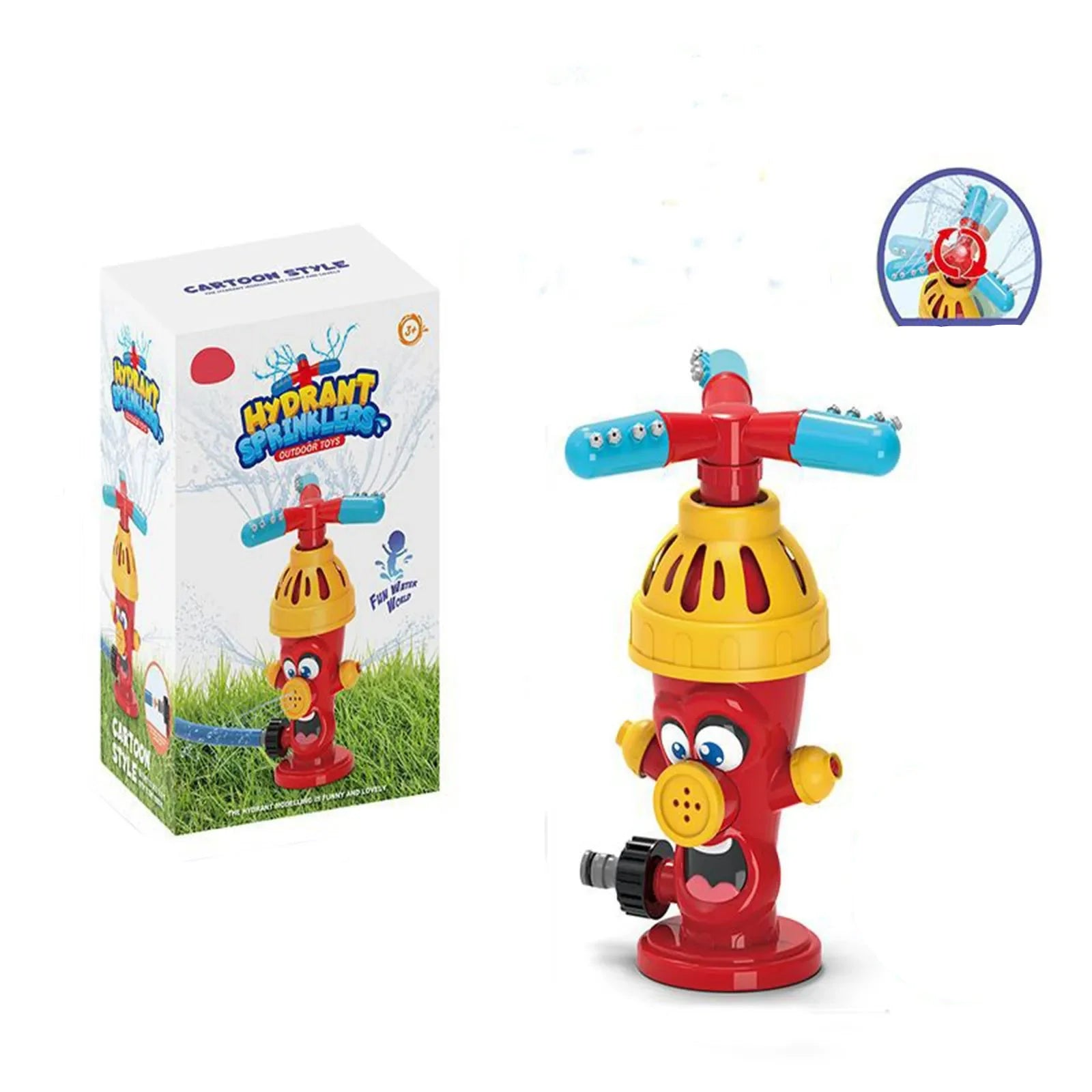 Vandsprinkler i raketdesign til have – AquaRocket
