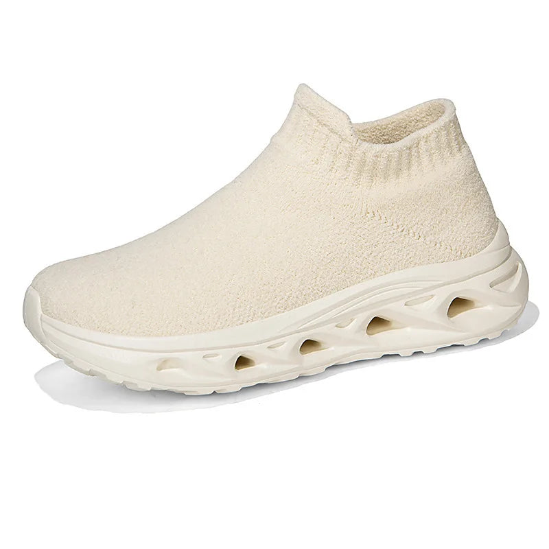 Arvion Unisex Slip-On Sneakers med Mesh Overdel